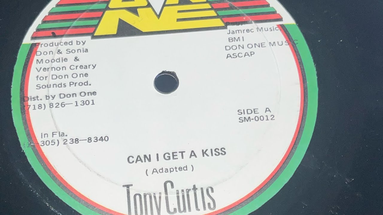 TONY CURTIS - CAN I GET A KISS + DUB (Don One 12” lovers rock) 🚨 регги