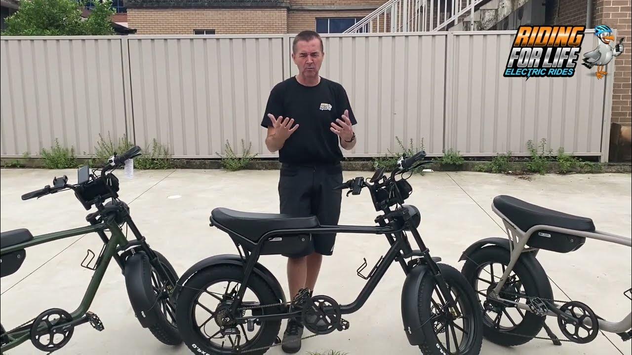 Mamba Sahara 48V 17Ah 750W. Electric Bike Fat Tyre YouTube