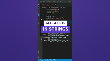 Input and Output in STRINGS in C! #coding  #codeing #python #programminglanguage #javascriptengineer