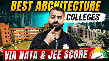 Top Architecture Colleges in India via NATA & JEE | Best B.Arch Institutes You Must Target!🎓