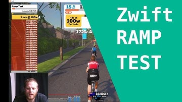 Zwift ramp test - emptying the tank