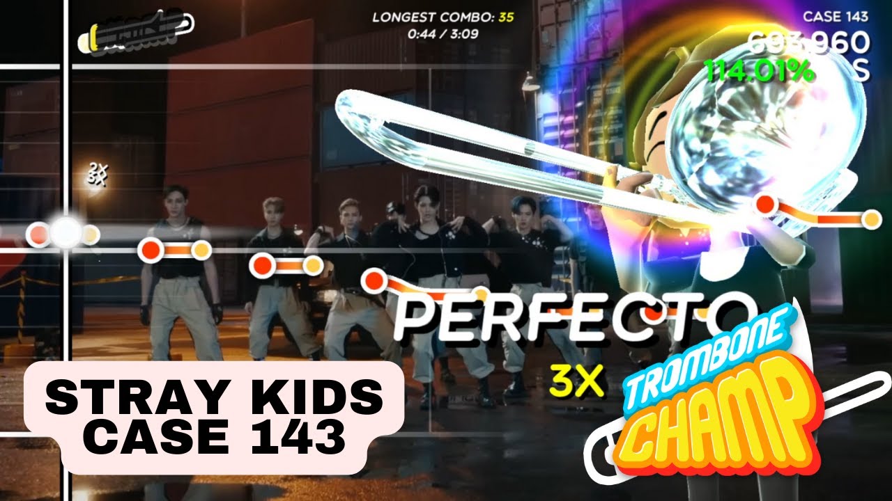 Stray Kids - Case 143 - Trombone Champ Custom Chart - YouTube - DaftSex HD