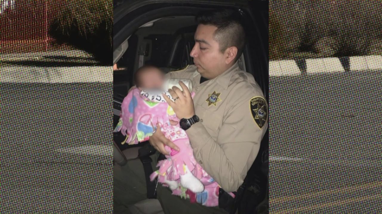 Bernalillo County Deputies care for baby during DWI arrest - YouTube