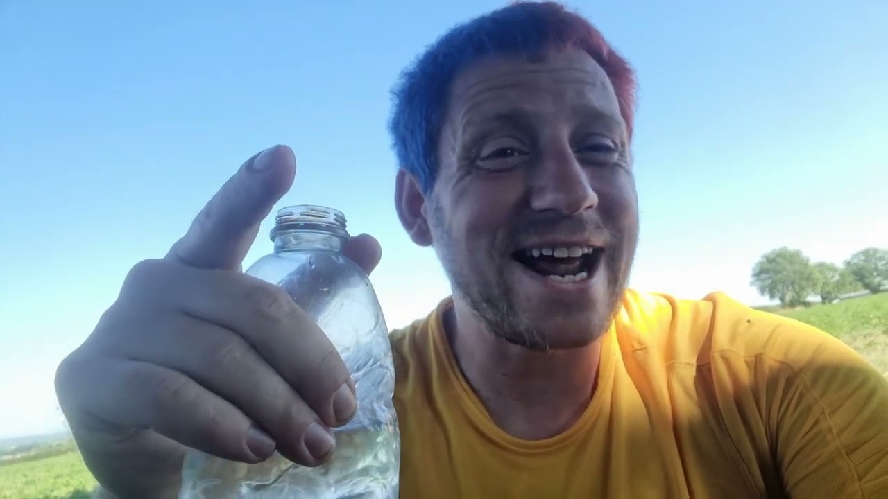 Shropshire Way North Route. 70 miles Wildcamping in 30c heat.