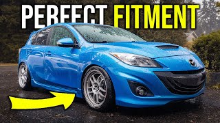 MazdaSpeed 3 NEW WHEELS | Perfect MazdaSpeed 3 Fitment