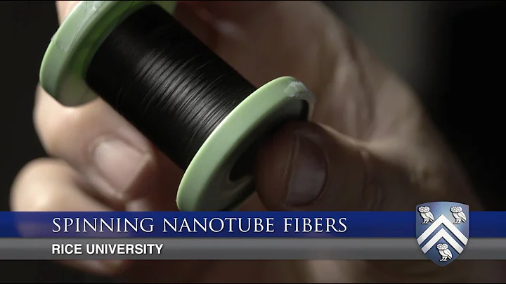 Spinning nanotube fibers at Rice University