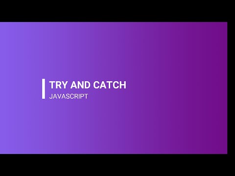 #BOOTCAMP LAB | JAVASCRIPT | 40 TRY AND CATCH