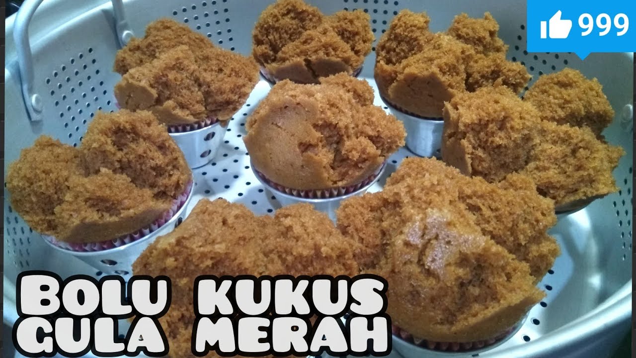 Bolu kukus gula merah, enak empuk pasti mekar - YouTube