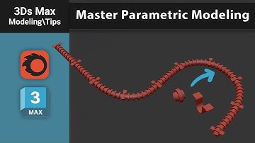 Procedural Pipe System |  Master Parametric Modeling with Array in 3ds Max