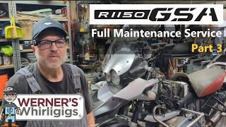2002 BMW R1150GS Adventure Full Maintenance Service Part 3 of 3
