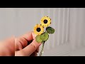 گل سینه بافت مینیاتوری آفتابگردان Crochet Boshramade گل سینه بافت مینیاتوری آفتابگردان Crochet Boshramade