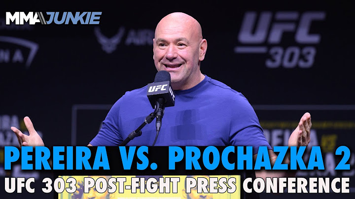 UFC 303: Pereira vs. Prochazka 2 Post-Fight Press Conference