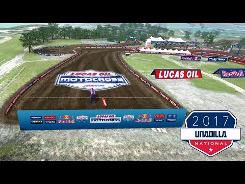 2017 Unadilla motocross track map