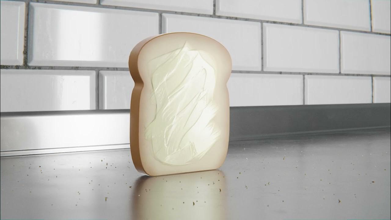 Toast falling over YouTube