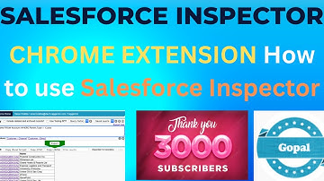 #Salesforce Inspector ! How to Use Salesforce Inspector ! Import ! Update ! Delete ! Upsert ! Gopal!