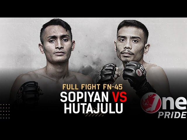 Contender Fight! Ahmad Sopiyan vs Rustam Hutajulu - Strawweight | Full Fight One Pride MMA FN 45 class=