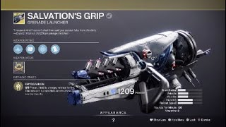 Stealing Stasis Exotic Grenade Launcher Mission | Destiny 2 Beyond Light