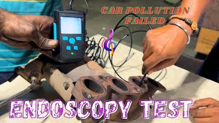 Car Endoscopy Test | O₂ sensor  की ग्राफ से catalytic converter कैसे चेक करे | car pollution failed