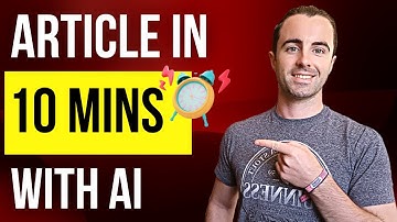 How To Write AMAZING Blog Posts In 10 MINUTES Using Ai (Step-By-Step Tutorial)