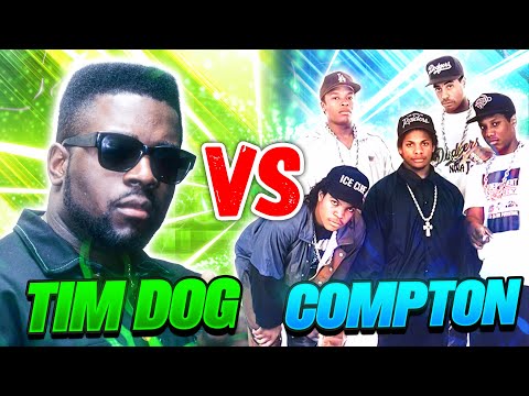 Tim Dog vs Compton - East Coast vs West Coast Beef | Rap Beef Series