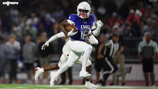 Información IMG Academy's Freshman WR Eric McFarland | 2024 Midseason Highlights 🏈 Actualización