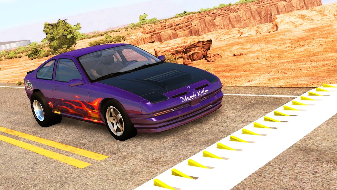 beamng drive gameplay pc Spike Strip Crashes - BeamNG.drive