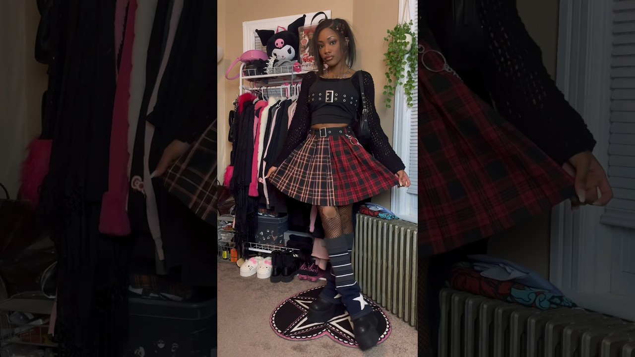 Get Dressed with Me! Outfit from Hot Topic 🖤 #alternativefashion #grwm #outfitinspo #alternative
