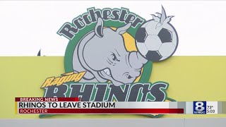Rhinos pursuing new stadium