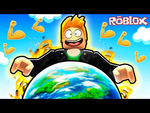 Dünyanın En Güçlüsü Oldum! 💪 Roblox King of the World Simulator