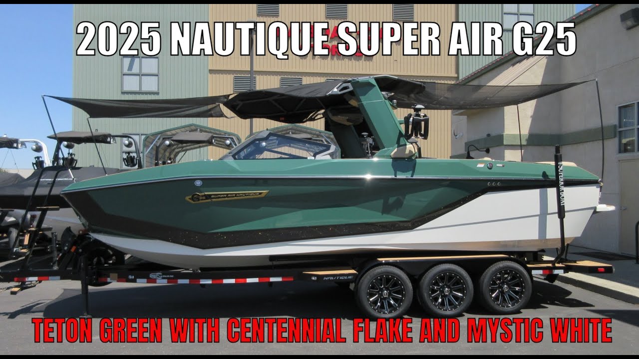 2025 Nautique Super Air G25 - Teton Green with Centennial Black