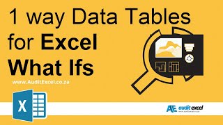 Excel What Ifs- One variable data tables