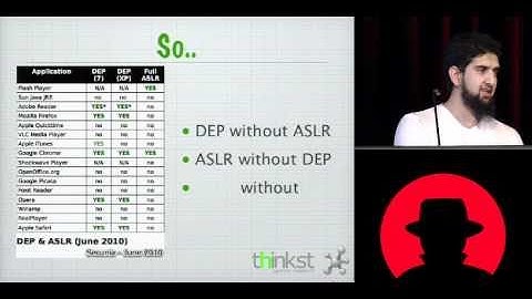 Black Hat USA 2010: Memory Corruption Attacks: The Almost Complete History 5/5