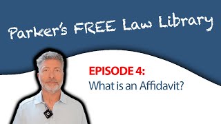 What is an Affidavit?