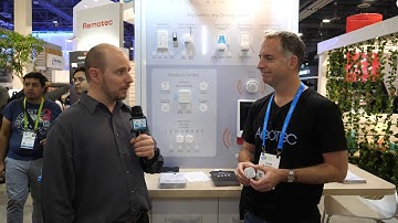 Aeotec - New Z-Wave devices -  Multi-sensor, remotes, wall swipe & more - Interview - CES 2019