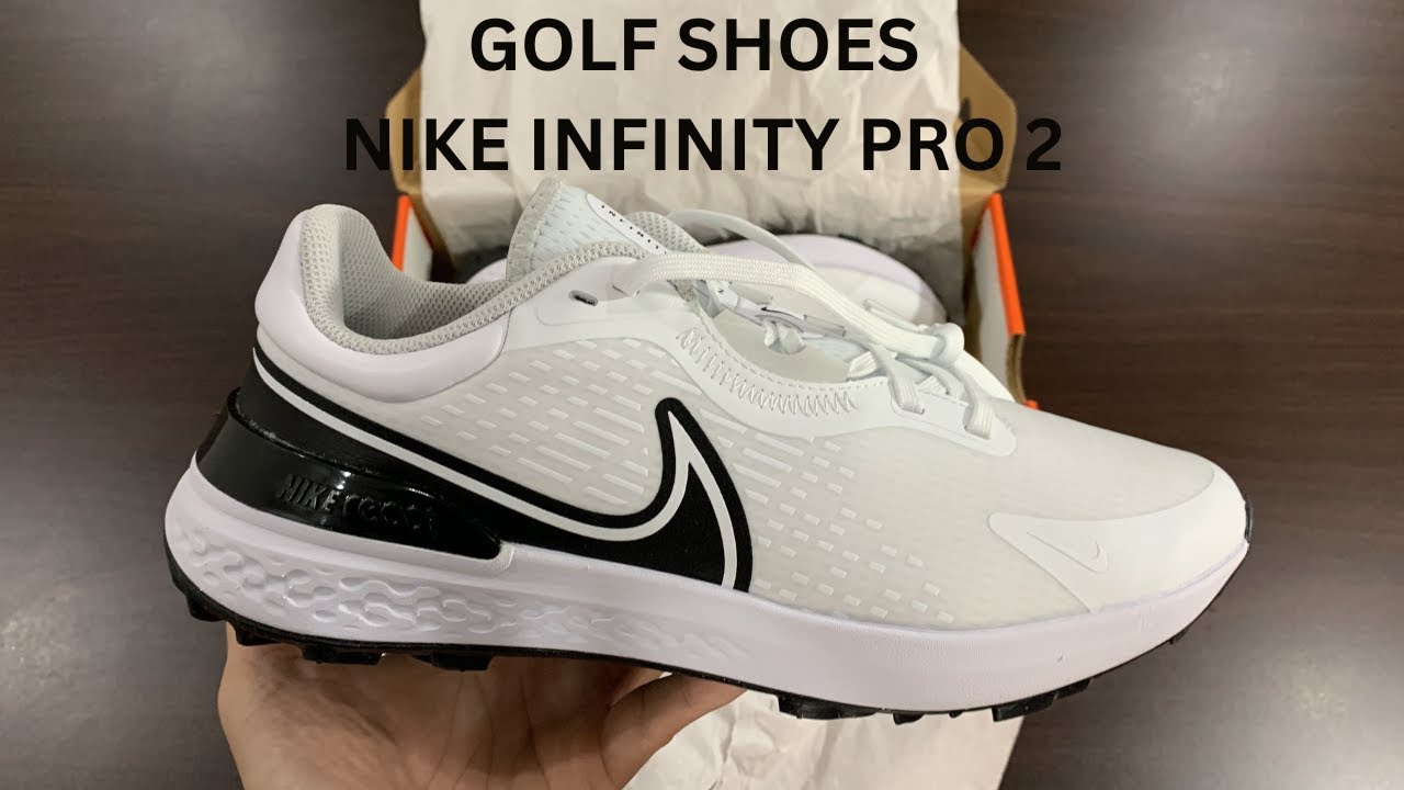 MỞ HỘP VÀ ĐÁNH GIÁ NHANH GIÀY GOLF NI.KE INFINITY PRO 2 (DM8449) BẢN PHỐI MÀU TRẮNG/ĐEN