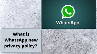 Datos Whatsapp new privacy policy Explained | New whatsapp policy. #whatsapppolicy #whatsapp Noticias