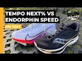 Nike Tempo NEXT% vs Saucony Endorphin Speed: Which is the best fast training shoe?