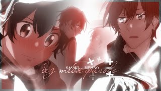 [BL | AMV] Sasaki ✘ Miyano ● Без тебя фигово「 Sasaki to Miyano | Сасаки и Мияно 」[HBD, @Ametist66]