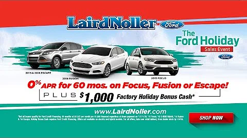 Laird Noller Ford Holiday Sales Event in Lawrence,...