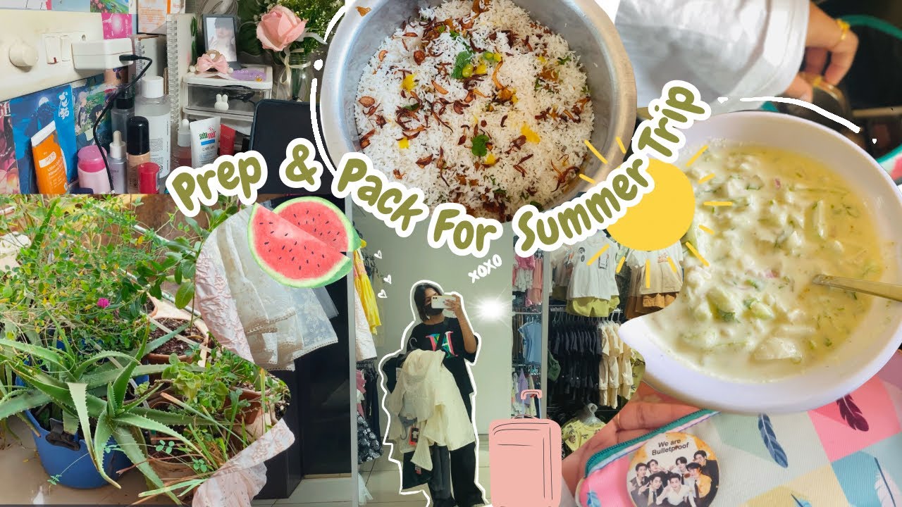 Productive Summer Days 🎐| 🇮🇳Aesthetic vlog Indian𝜗ৎ| cooking👩‍🍳, shopping🛍️, packing & more