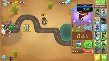 BTD6 WR Speedrun End Of The Road Easy 4m41s640ms