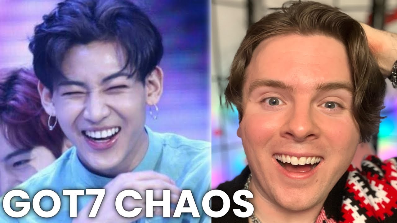 Reacting to GOT7 being Chaotic for 8 Minutes Straight