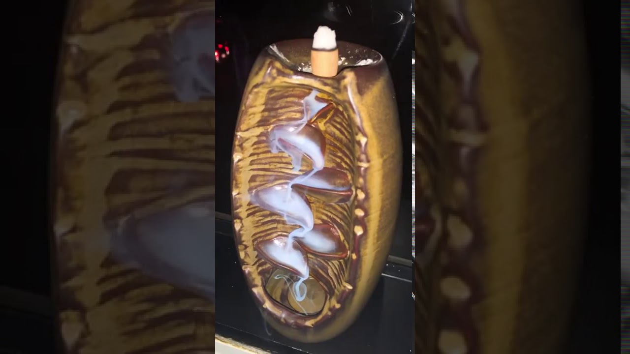 Waterfall incense burner YouTube