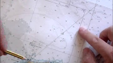 Transferred Position Circles -  Chartwork and Tides