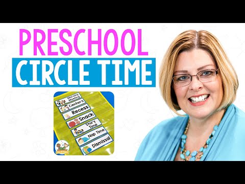 Vidéo: Qu'est-ce que l'heure du cercle préscolaire?