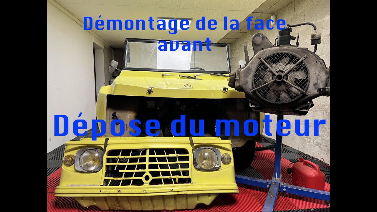 On Commence le Dmontage de la citroen Mhari