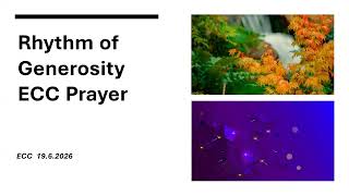 Rhythm of Generosity ECC 19 6 2026 Elder Prosper Doe