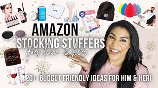 20+ UNIQUE AMAZON STOCKING STUFFERS FOR HIM & HER | GIFT IDEAS YOU CAN GET ON TIME | queencarlene