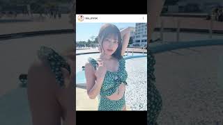 城木玲亜さんインスタでプチ写真集＃shorts 　引用元インスタグラム