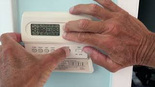 How to Reset White and Rodgers Thermostat